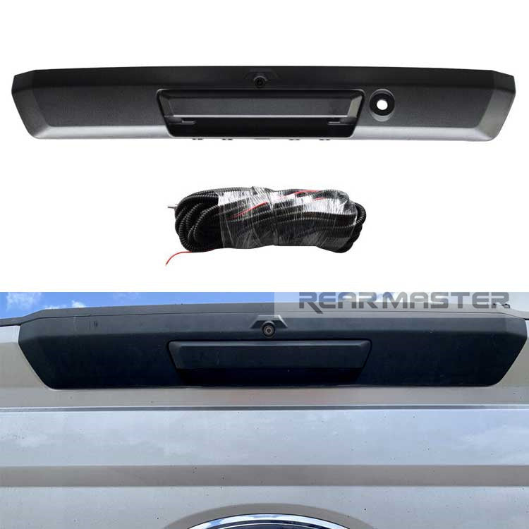 REARMASTER Tailgate Handle Rear View Camera Replacement For Ford Super Duty 2017-2020