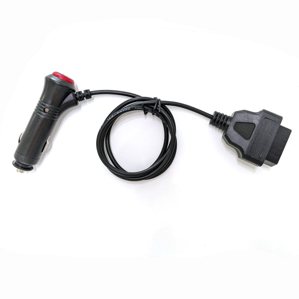 Rearmaster Vehicle Cigar Lighter to OBD Female Adaptor Cable for GPS Tracker and Automotive Diagnostic Devices