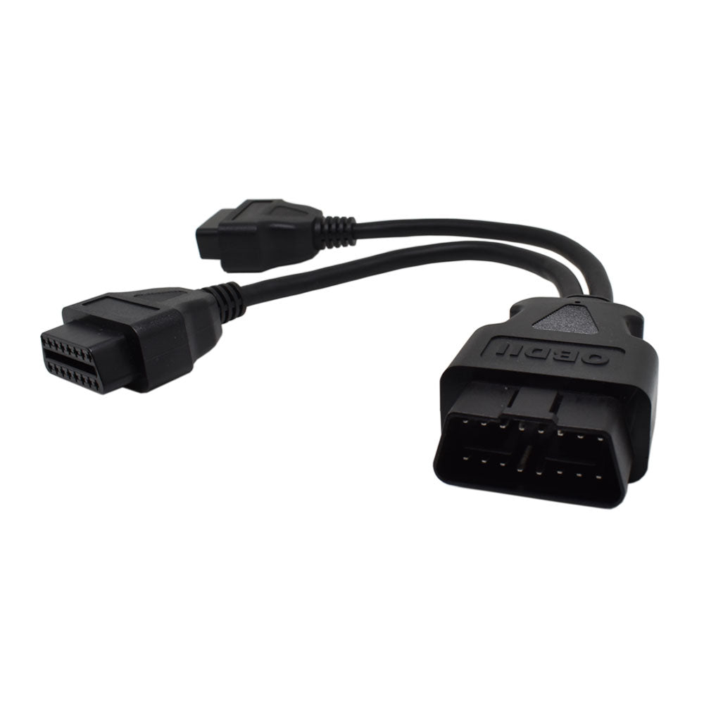 Rearmaster  J1962 OBD2 Y Cable Adaptor 1 Male to 2 Female
