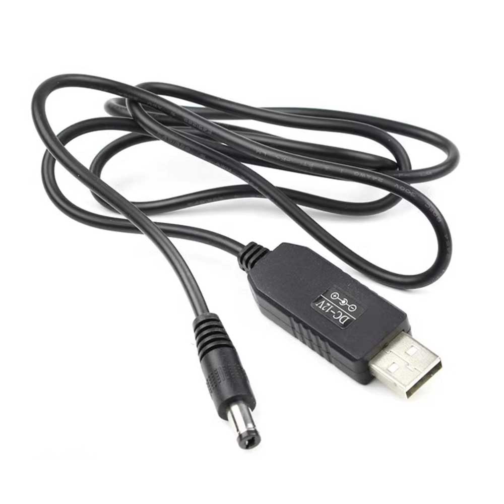 Rearmaster USB to DC5.5 mm 5V to 12V convertion cable