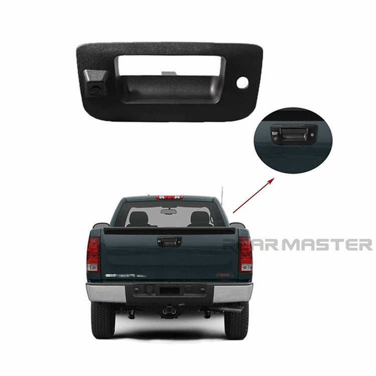 REARMASTER Tailgate Handle Rear View Camera Replacement For Chevrolet GMC, Silverado Sierra 07-14
