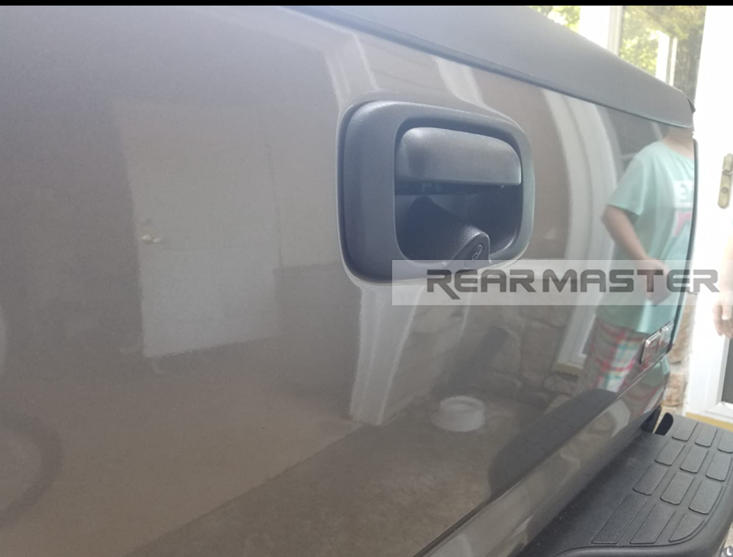 REARMASTER Tailgate Handle Rear View Camera Replacement For Chevrodet Silverado GMC Sierra 1999-2007