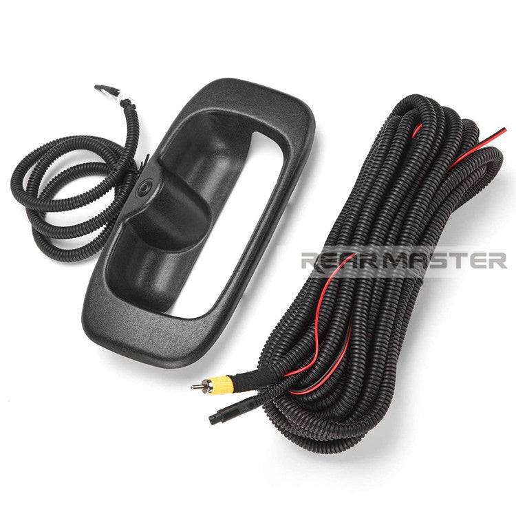 REARMASTER Tailgate Handle Rear View Camera Replacement For Chevrodet Silverado GMC Sierra 1999-2007