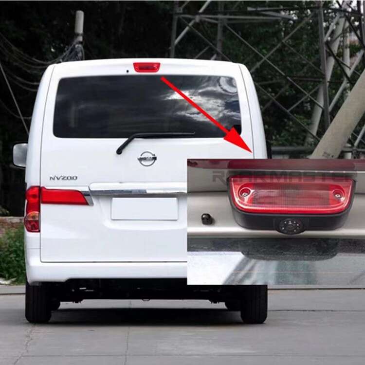 REARMASTER Brake Light Rear View Camera Replacement For Van Nissan NV200 2010-2017