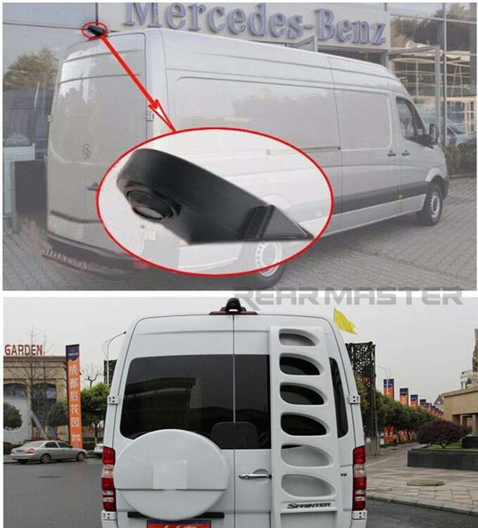 REARMASTER Brake Light Rear View Camera Replacement For Universal RMB6018