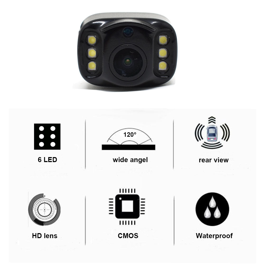Rearmaster New Upgrade Vehicle Backup Camera, 6 Led Night Vision High Definition Clear Picture